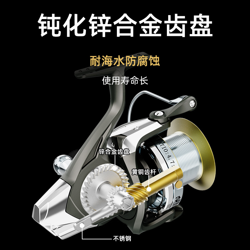 Metal Spinning Fishing Reel Lo - Ice Fishing Line review and price