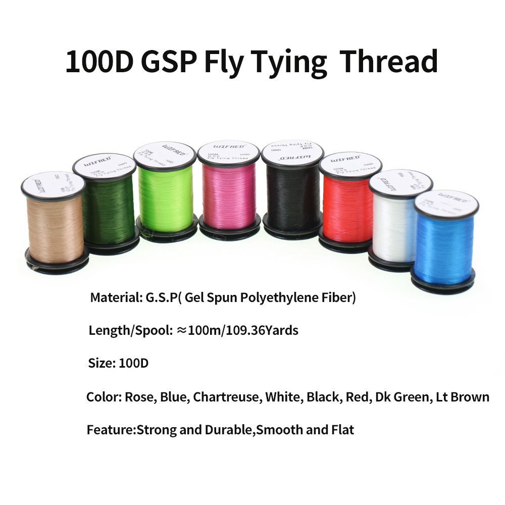 ICERIO 2PCS 100D GSP Fly Tying - Ice Fishing Line review and price