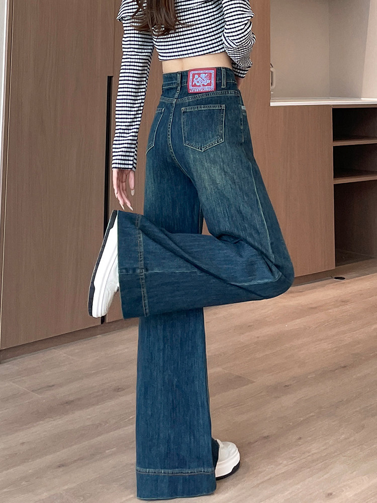 Wide leg jeans women's autumn  - Fly Line review and price
