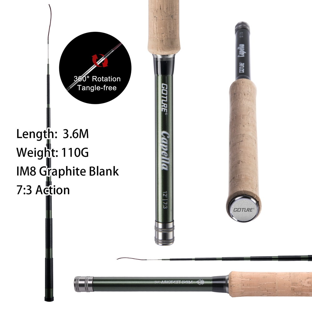 Goture Tenkara Fly Fishing Rod - Monofilament Line review and price